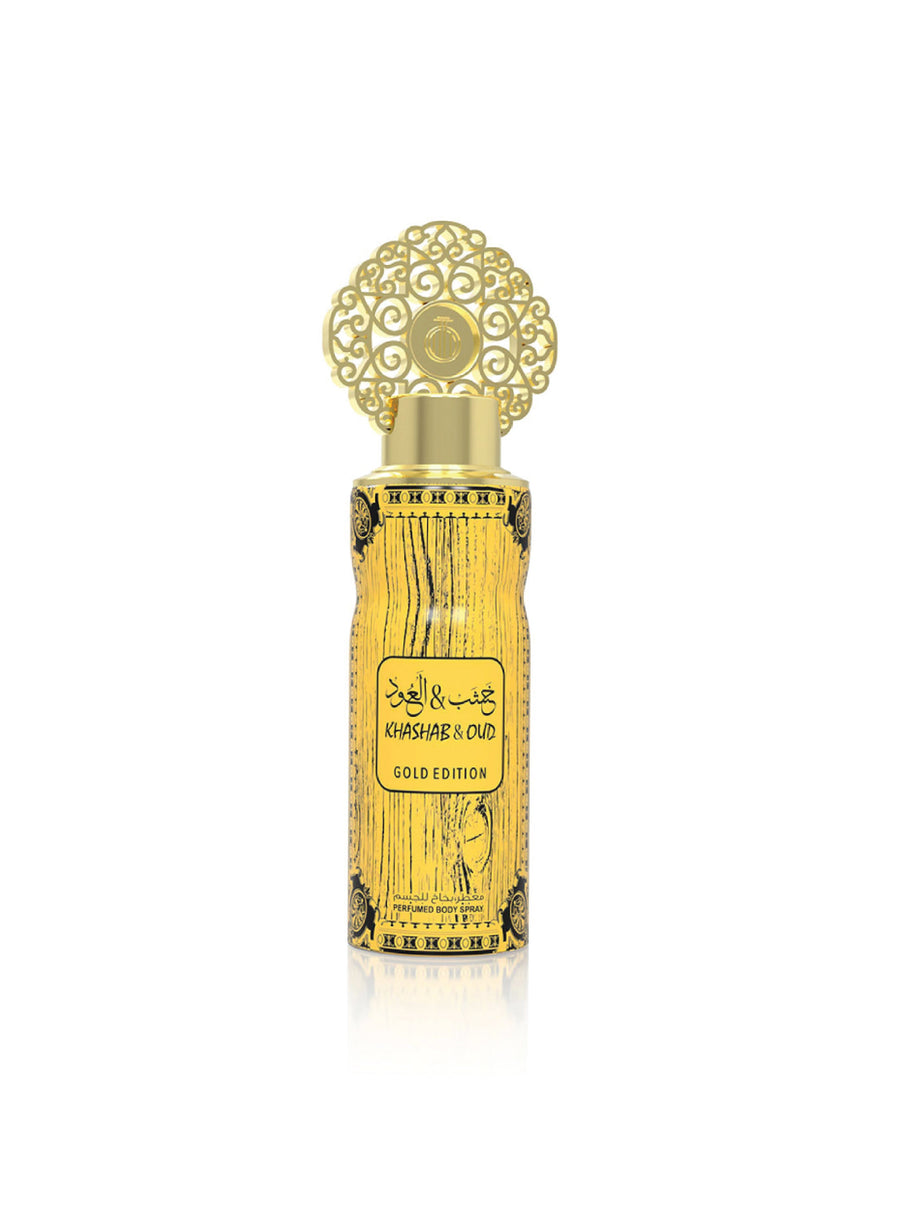 Arabiyat - Khashab & Oud Gold Edition | EDP 100ML + DEO 200ML