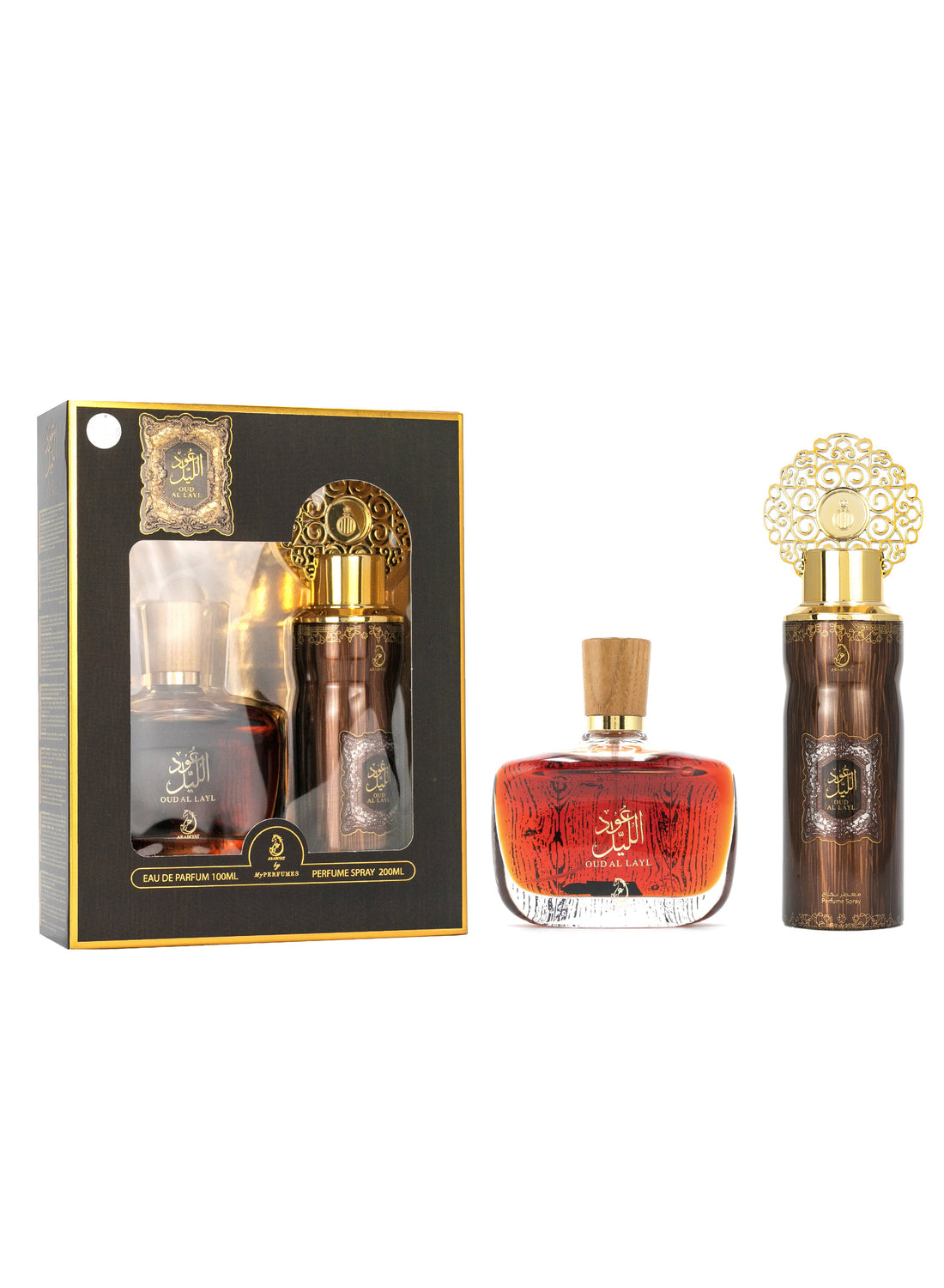 Arabiyat - Oud Al Layl | EDP 100ML + DEO 200ML